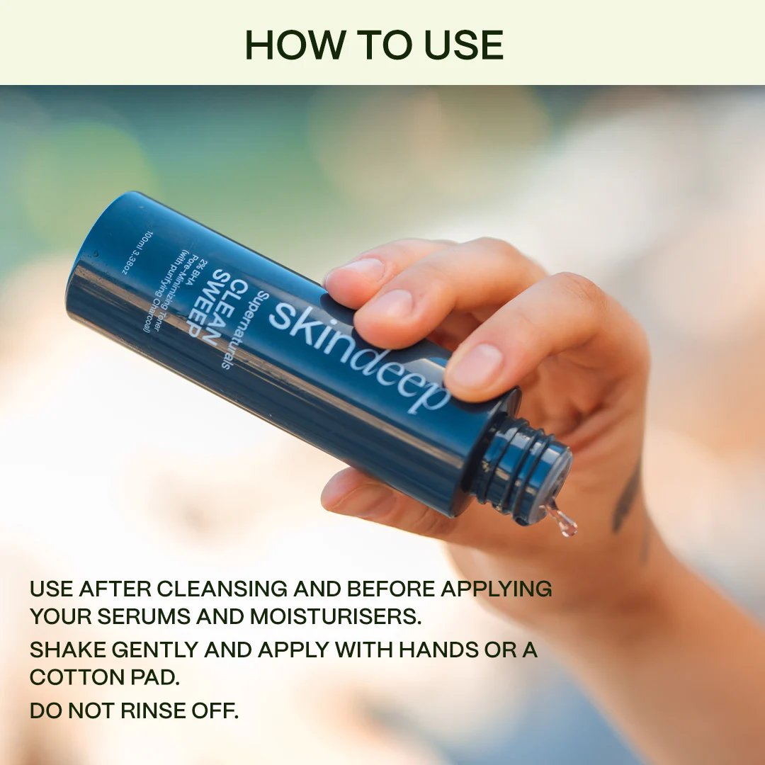 CLEAN SWEEP - 2% BHA Pore-Minimizing Toner (w/ purifying Charcoal) - Image 6